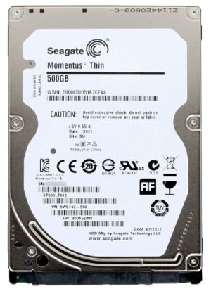 Seagate Momentus  2.5" 500 GB Harddisk