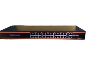 VIACAM 24 PORT+2 UPLINK+2 SFP GIGABIT PoE SWITCH