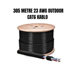 CAT6 24 AWG 305MT POLİÜRETAN DIŞ MEKAN